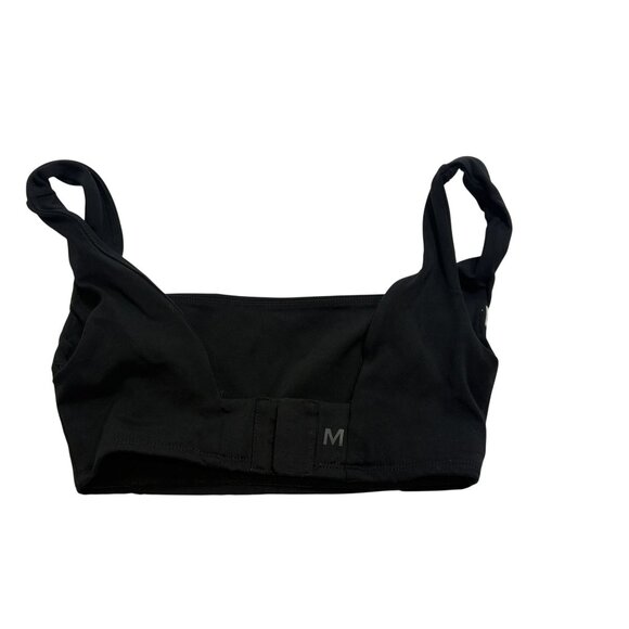 MONDAY Swimwear Body Zion Bra in Black Ivory Jersey - Picture 3 of 5